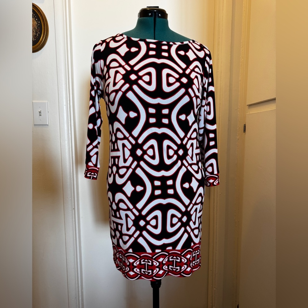 Laundry by Design 3/4 Sleeve Mini Dress